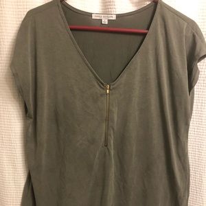 Olive green dress shirt